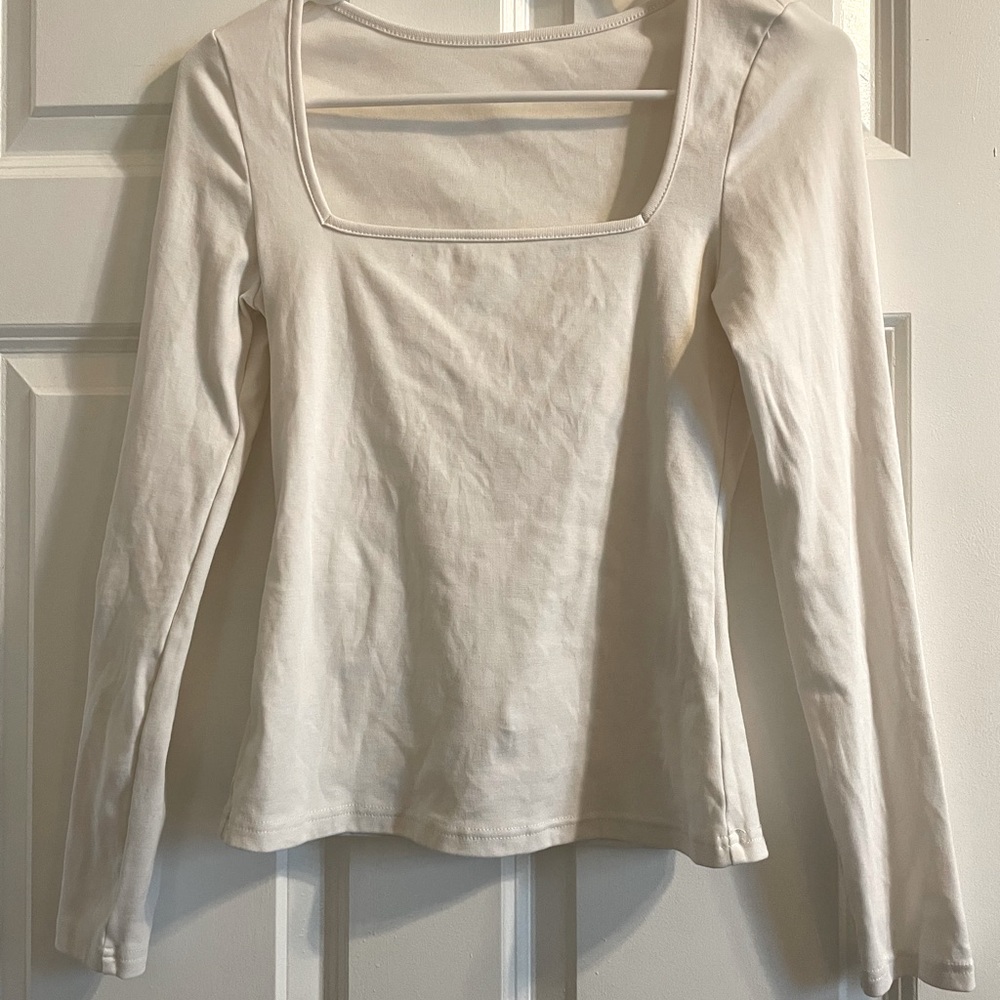 White SHEIN top